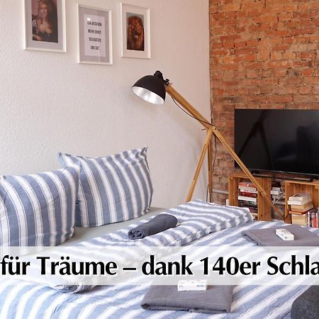 Apartamento Helles Altbau-Loft Mit Kingsize Bett, Smart-Tv, Etc Érfurt Exterior foto