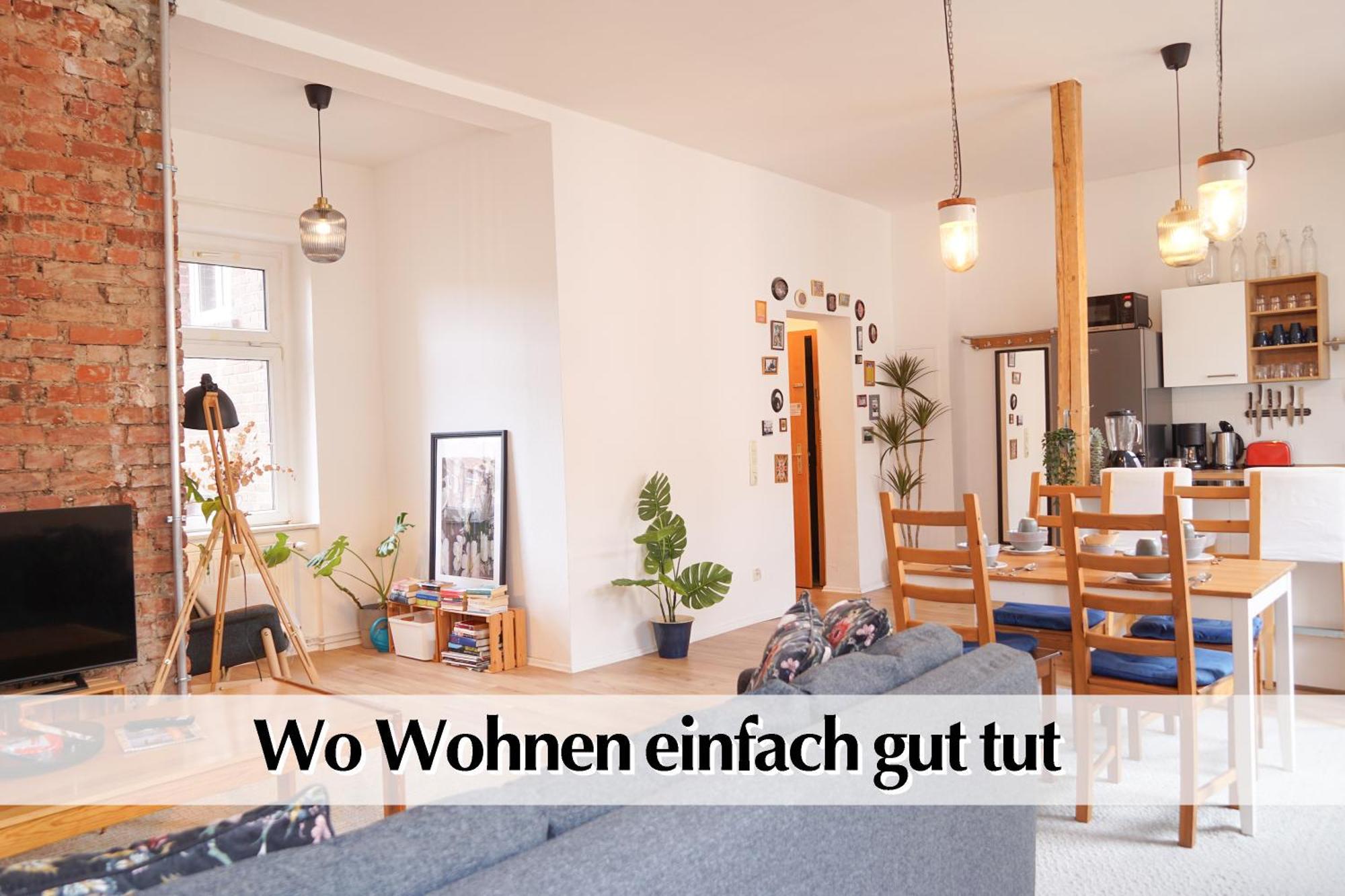 Apartamento Helles Altbau-Loft Mit Kingsize Bett, Smart-Tv, Etc Érfurt Exterior foto