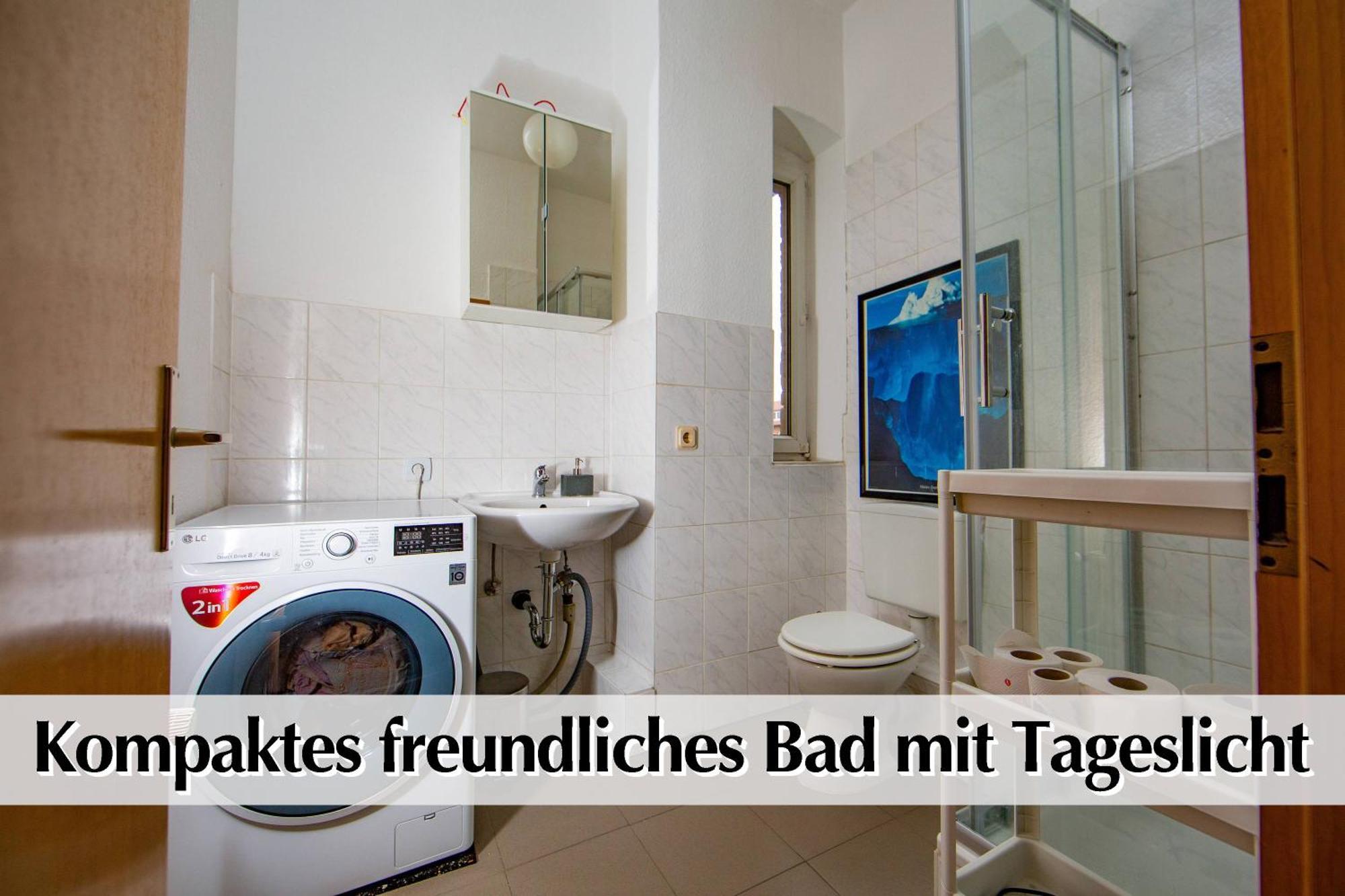 Apartamento Helles Altbau-Loft Mit Kingsize Bett, Smart-Tv, Etc Érfurt Exterior foto