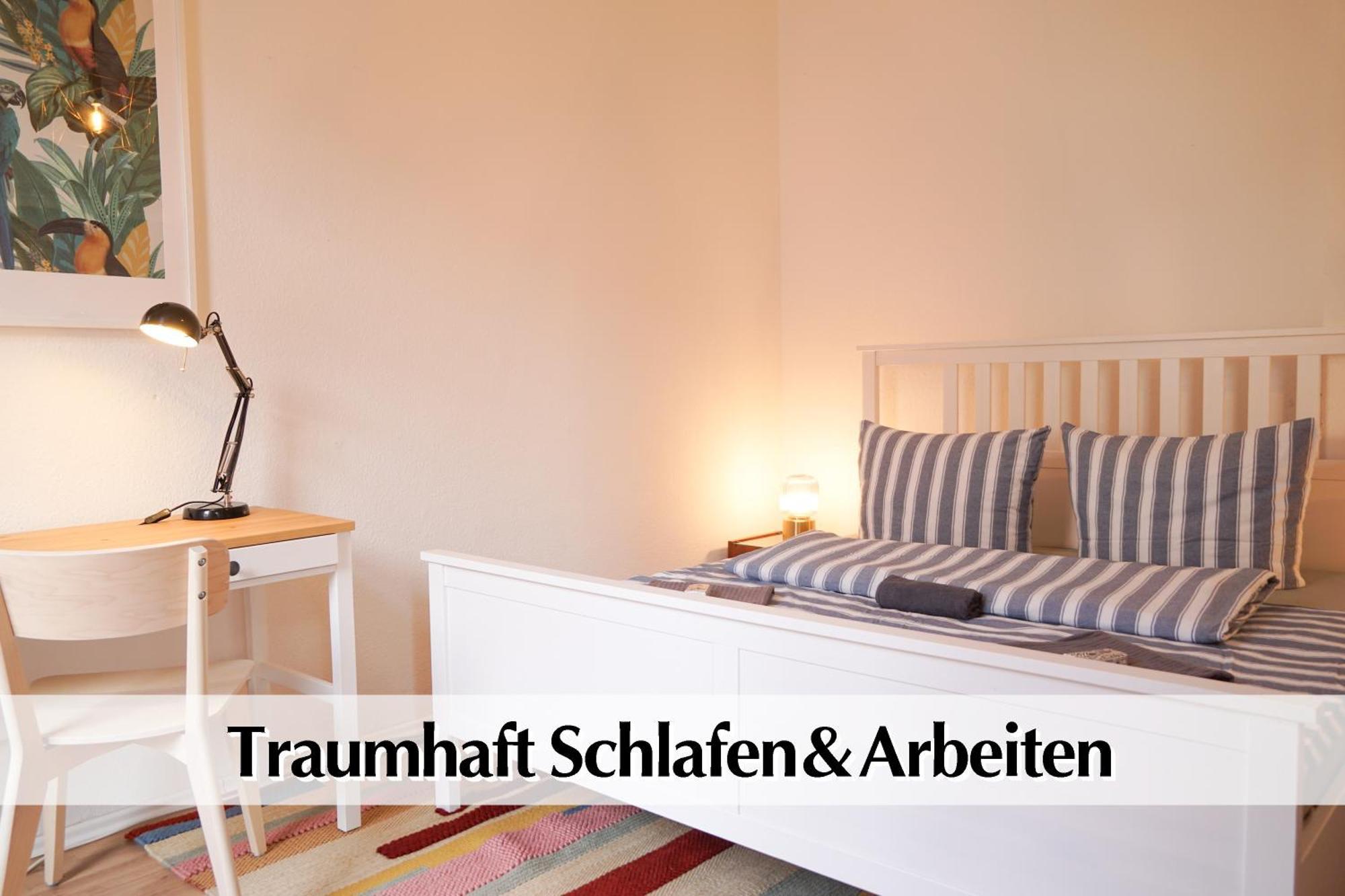 Apartamento Helles Altbau-Loft Mit Kingsize Bett, Smart-Tv, Etc Érfurt Exterior foto